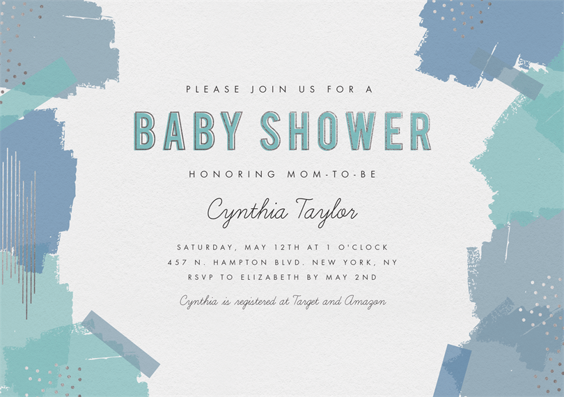 Email Online Baby Shower Invitations That Wow Greenvelope Com