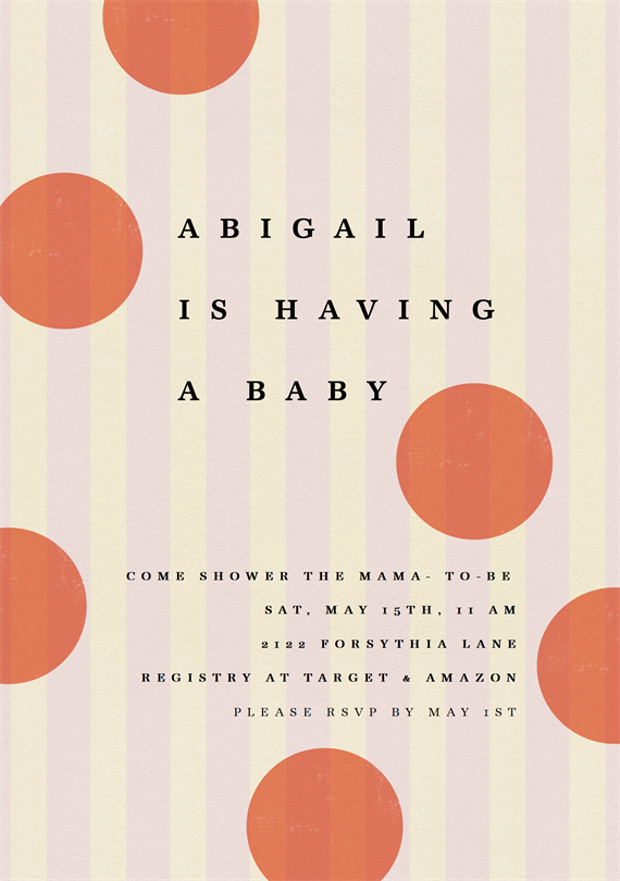 Email Online Baby Shower Invitations That Wow Greenvelope Com