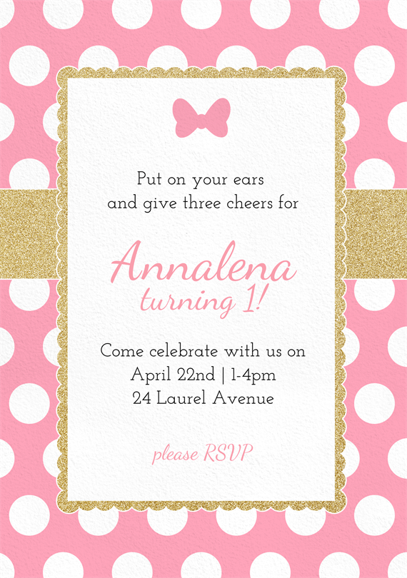 pink polka dot invitation elita aisushi co