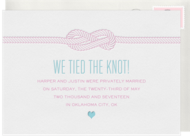 Lovely Laurels Wedding Save The Date Custom Embosser