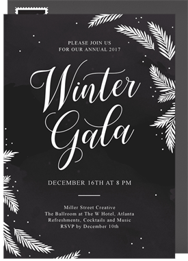 gala invitation template