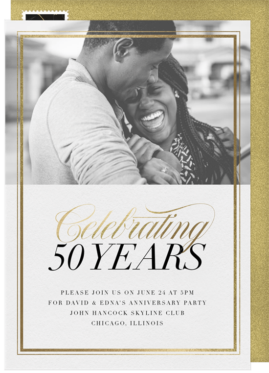 70th Wedding Anniversary Announcements - View #12