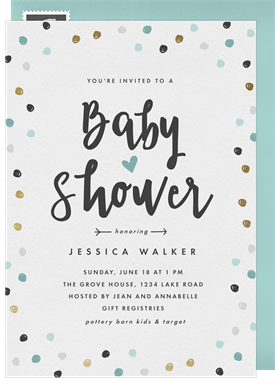 Baby Shower Announcement - Baby Shower Invitation Templates Free