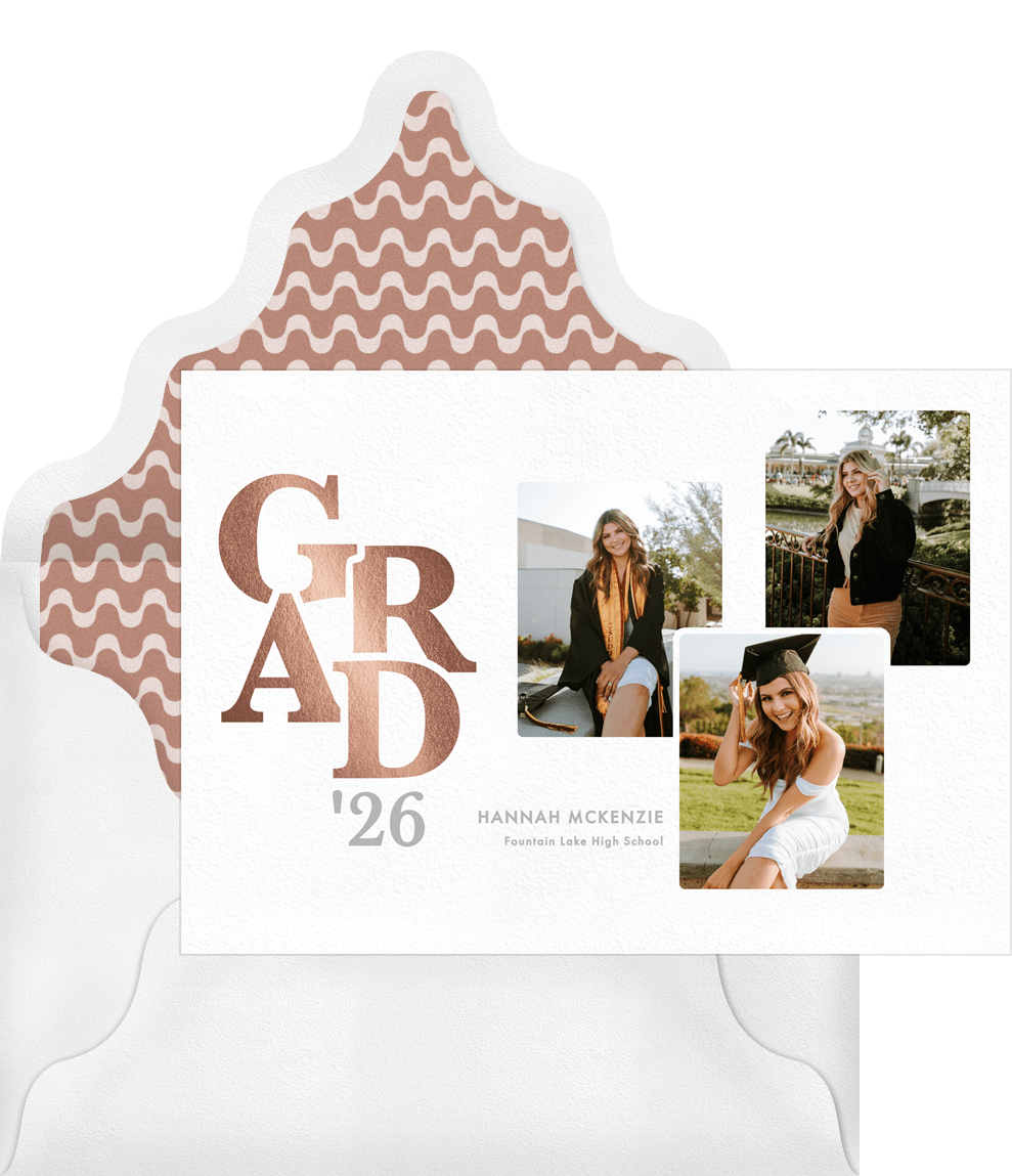 Graduation Party Invitations | Greenvelope.com