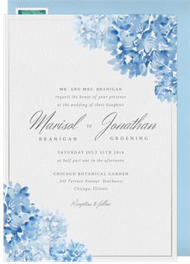 'Timeless Romance' Wedding Invitation