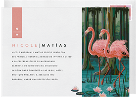 'Everglades' Wedding Invitation