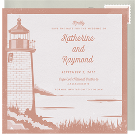 'Cape Cod' Wedding Save the Date