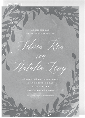 'Enchanted Woods' Wedding Invitation