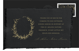 'Botanique' Business Thank You Note