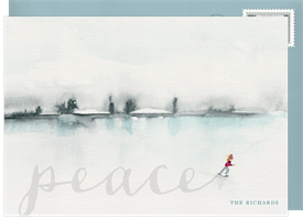 'Painted Peace' Holiday Greetings Card