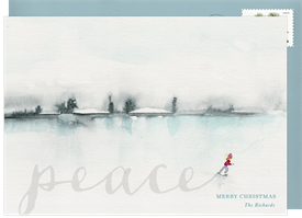 'Painted Peace' Christmas Greetings Card