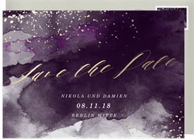 'Blended Colors' Wedding Save the Date