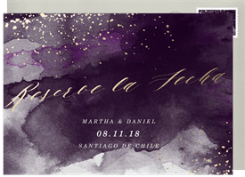 'Blended Colors' Wedding Save the Date