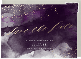 'Blended Colors' Wedding Save the Date