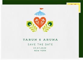 'Summertime' Wedding Save the Date
