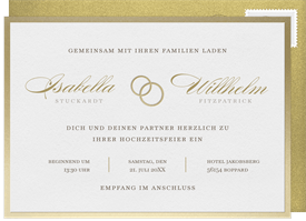 'Lasting Love' Wedding Invitation