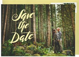 'Sweet & Simple' Wedding Save the Date