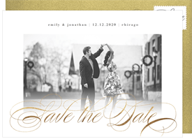 'Classic' Wedding Save the Date