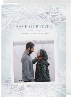 'Ethereal Romance' Wedding Save the Date