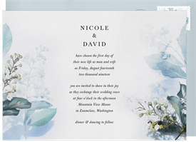'Dreamy Flora' Wedding Invitation