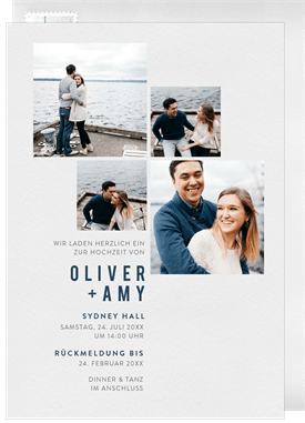 'All The Photos' Wedding Invitation