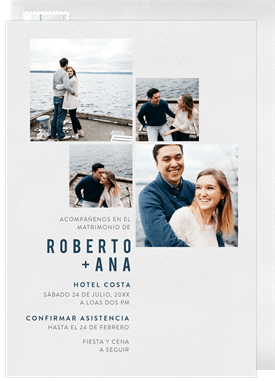 'All The Photos' Wedding Invitation