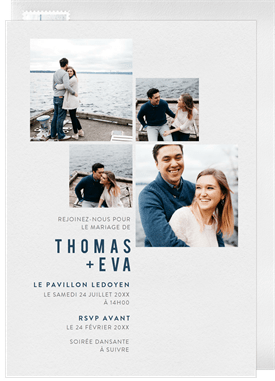 'All The Photos' Wedding Invitation