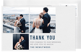 'All The Photos' Wedding Thank You Note