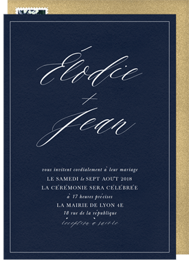 'Delicate Elegance' Wedding Invitation