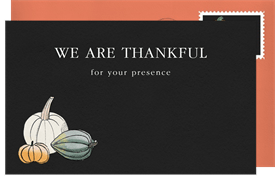 'A Sweet Thanksgiving' Thanksgiving Thank You Note