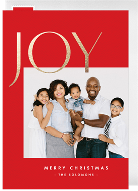 'Timeless Joy' Christmas Greetings Card