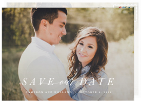 'Amore' Wedding Save the Date