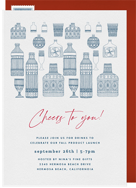 'Cheers to You' Happy Hour Invitation
