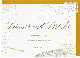 'Dots and Dashes' Entertaining Invitation
