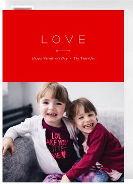 'Delicate Love' Valentine's Day Card