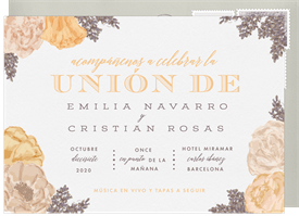 'Country Union' Wedding Invitation
