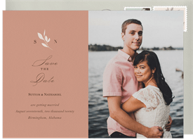'Charming Crest' Wedding Save the Date