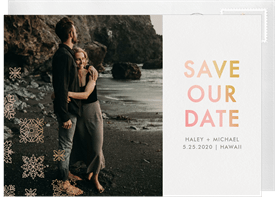 'Haleakalā' Wedding Save the Date