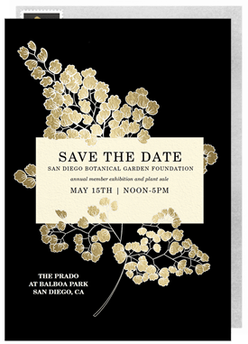 'Golden Fern' Business Save the Date