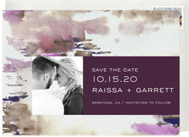 'Riverbed' Wedding Save the Date