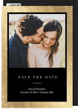 'So Classic' Wedding Save the Date