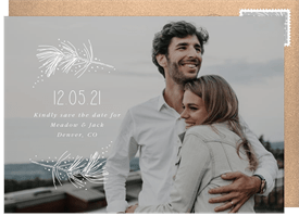 'Delicate Branches' Wedding Save the Date