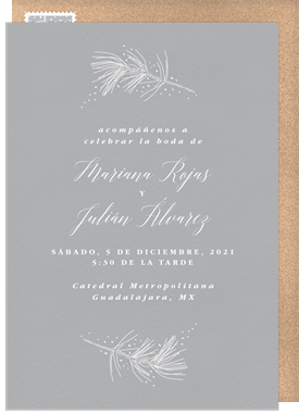 'Delicate Branches' Wedding Invitation