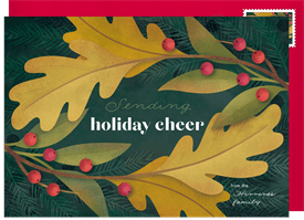 'Seasonal Cheer' Holiday Greetings Card