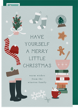 'Christmas Classics' Holiday Greetings Card
