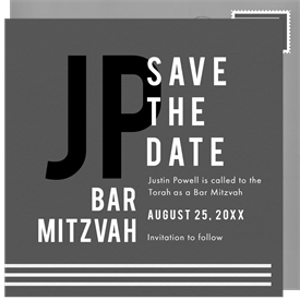'Main Feature' Bar Mitzvah Save the Date