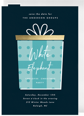 'Big Present' Holiday Party Save the Date