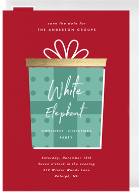 'Big Present' Holiday Party Save the Date