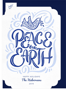 'Dove of Peace' Holiday Greetings Card