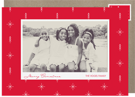 'Scandi Snow' Christmas Greetings Card